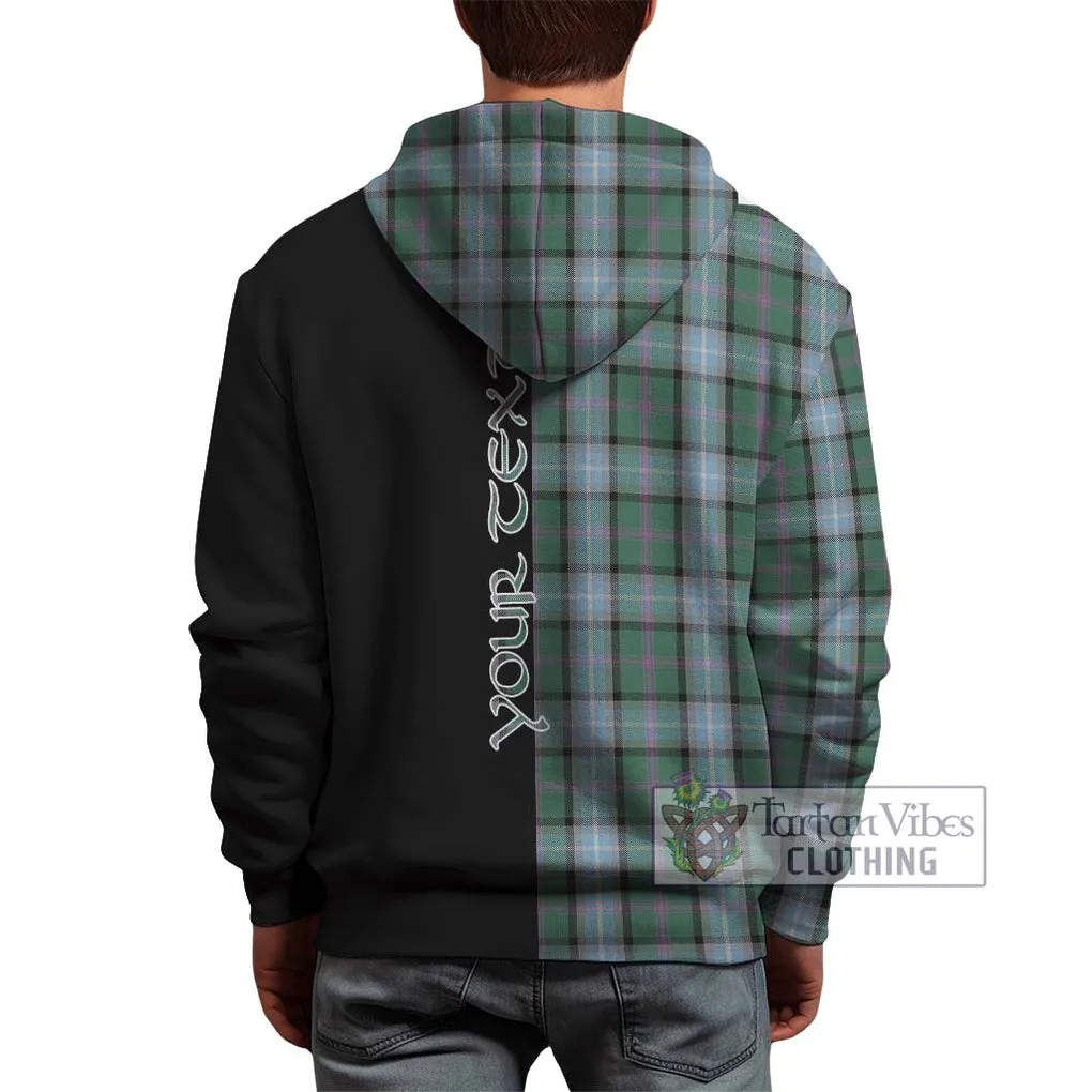 Alexander of Menstry Hunting Tartan Hoodie with Family Crest and Half Of Me Style