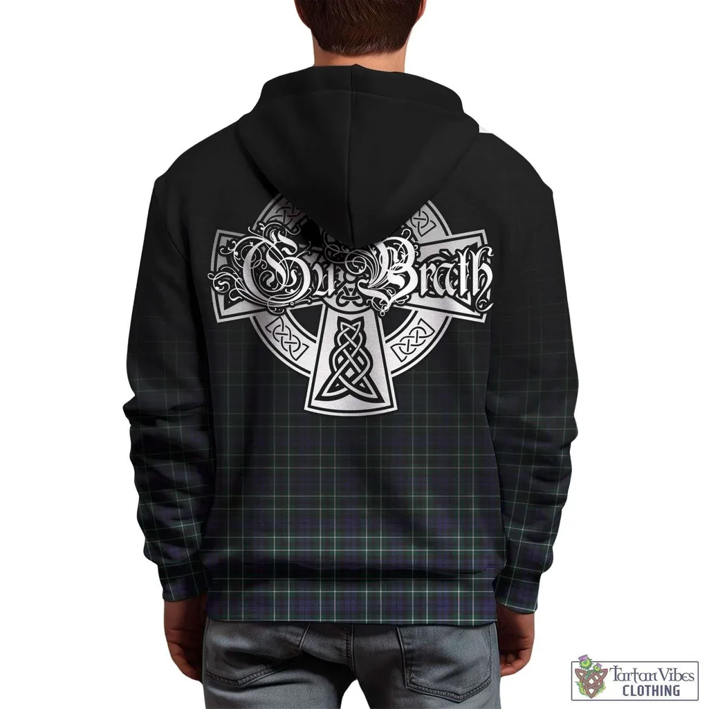 Allardice Tartan Hoodie Featuring Alba Gu Brath Family Crest Celtic Inspired