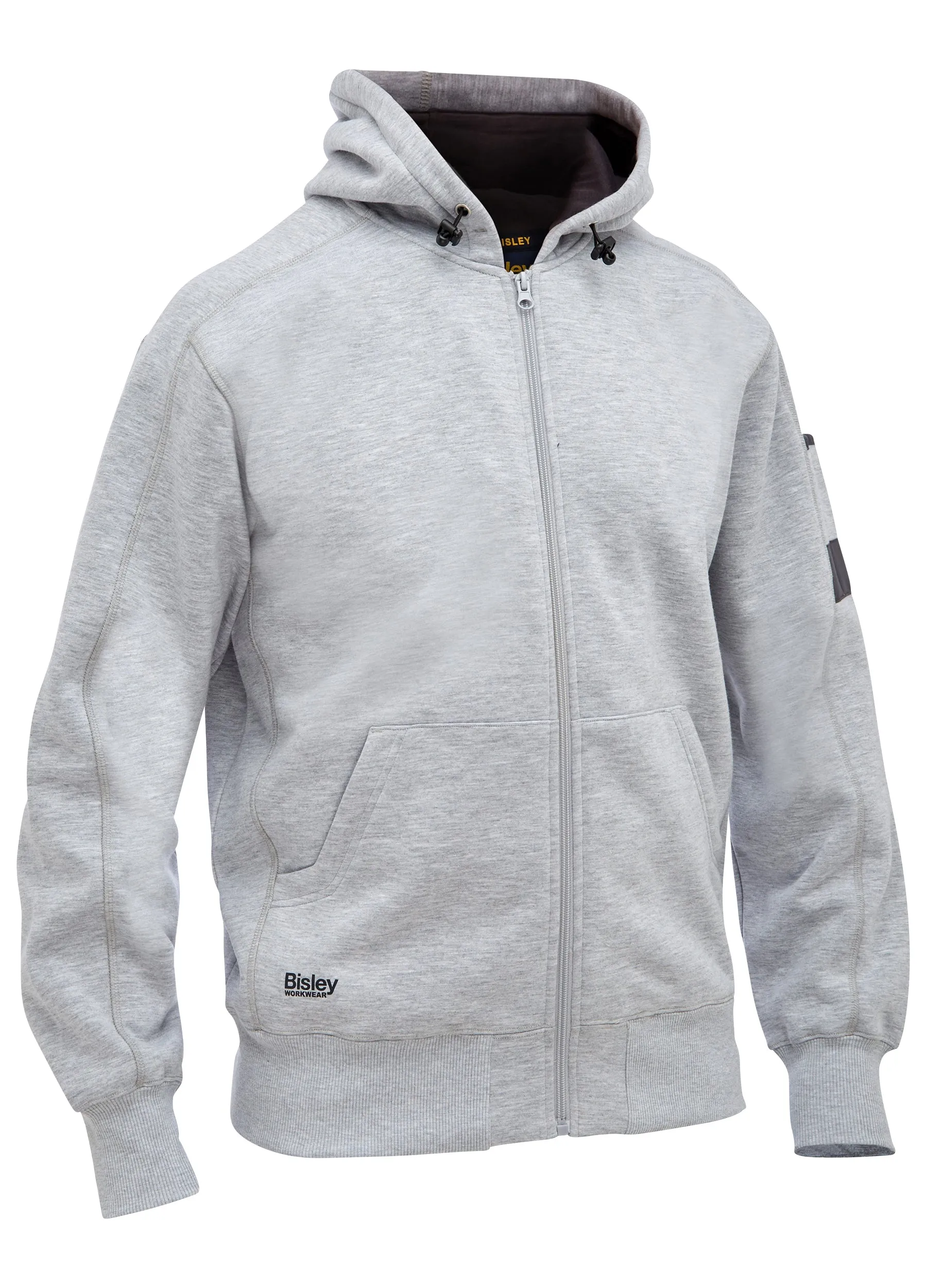 BK6725 Bisley Work Fleece Full Hoodie