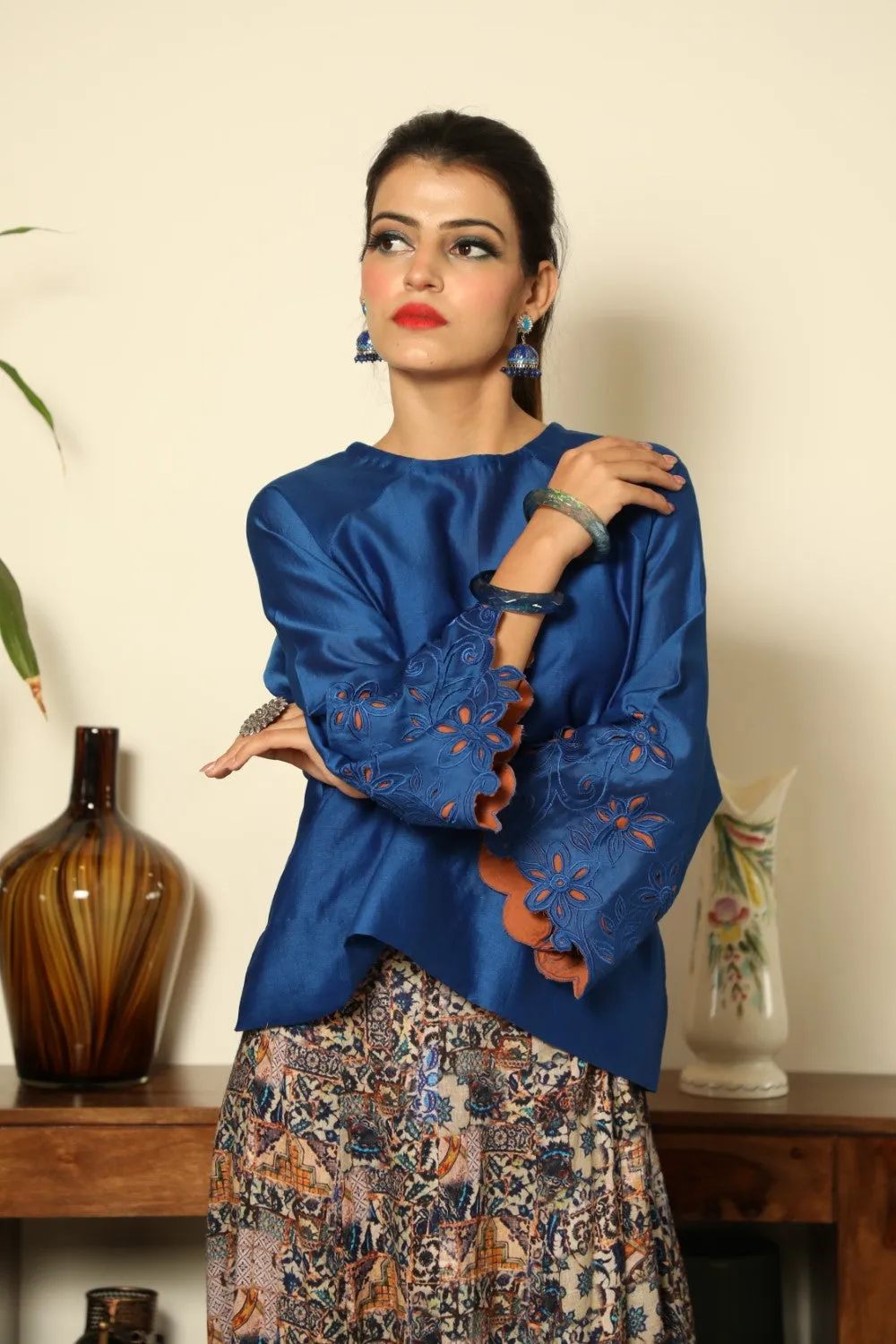 Blue Spinel Top