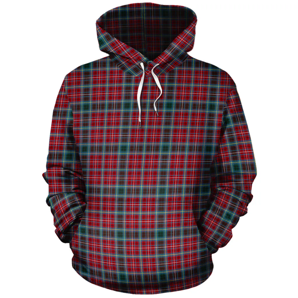 British Columbia Province Canada Tartan Hoodie