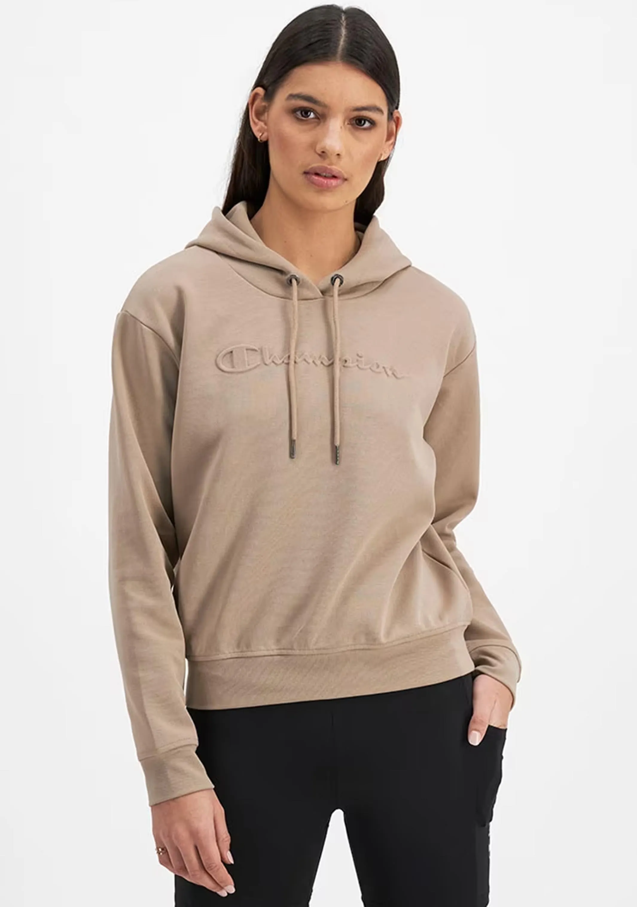 Champion Women's Rochester Tech Hoodie <br> CRMUN FUX