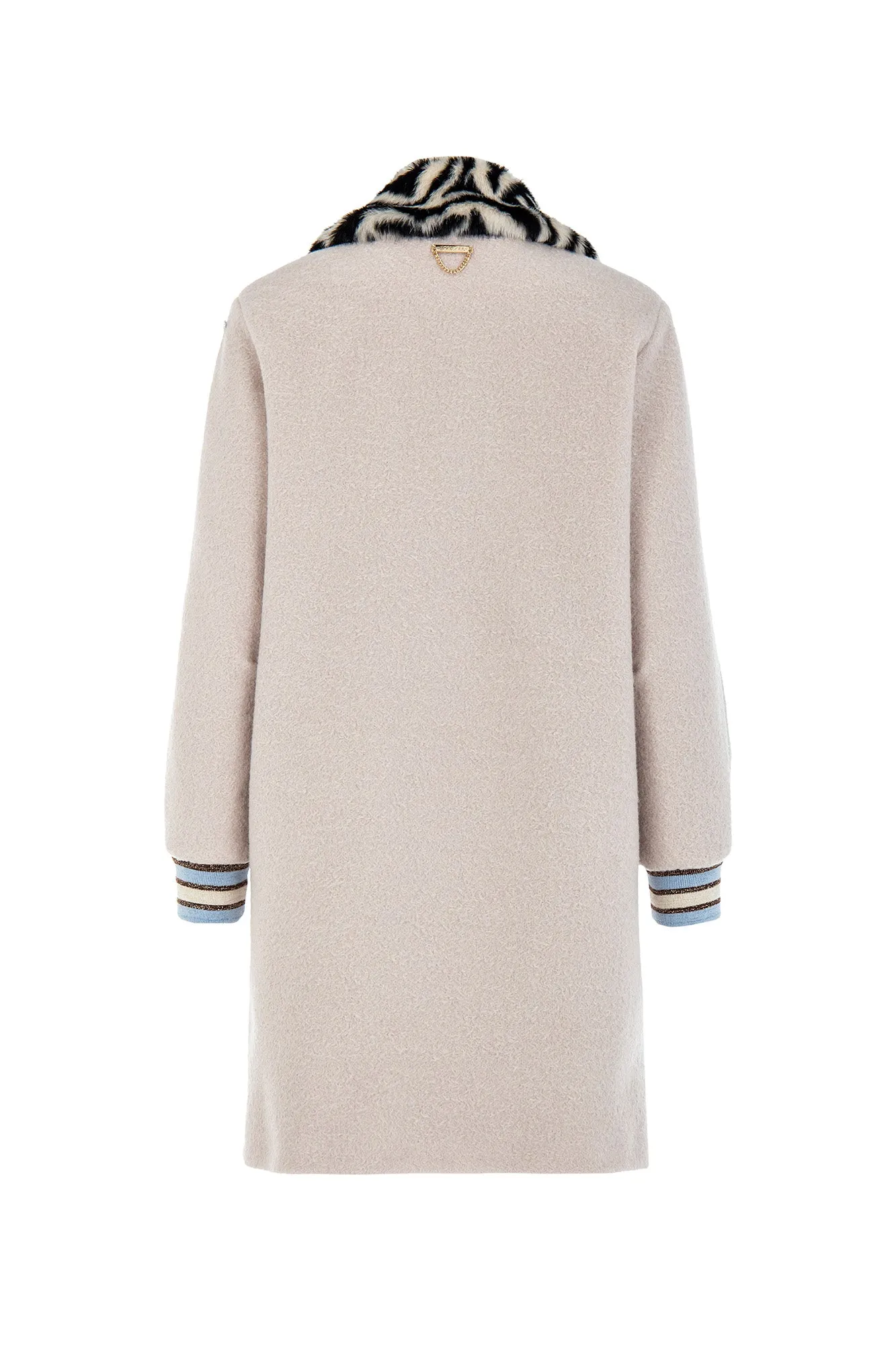 FUR COLLAR COAT