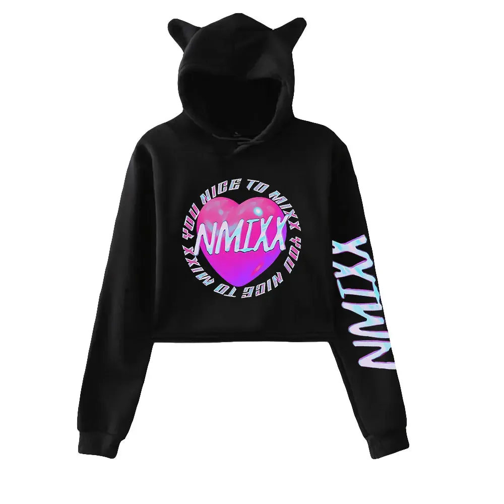 Hoodie Crop Top NMIXX