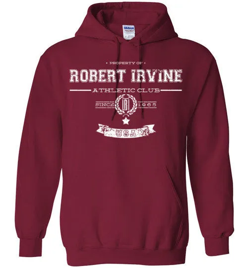 *NEW* Robert Irvine Athletic Club - White Logo - Hoodie (Youth, Mens, Ladies)