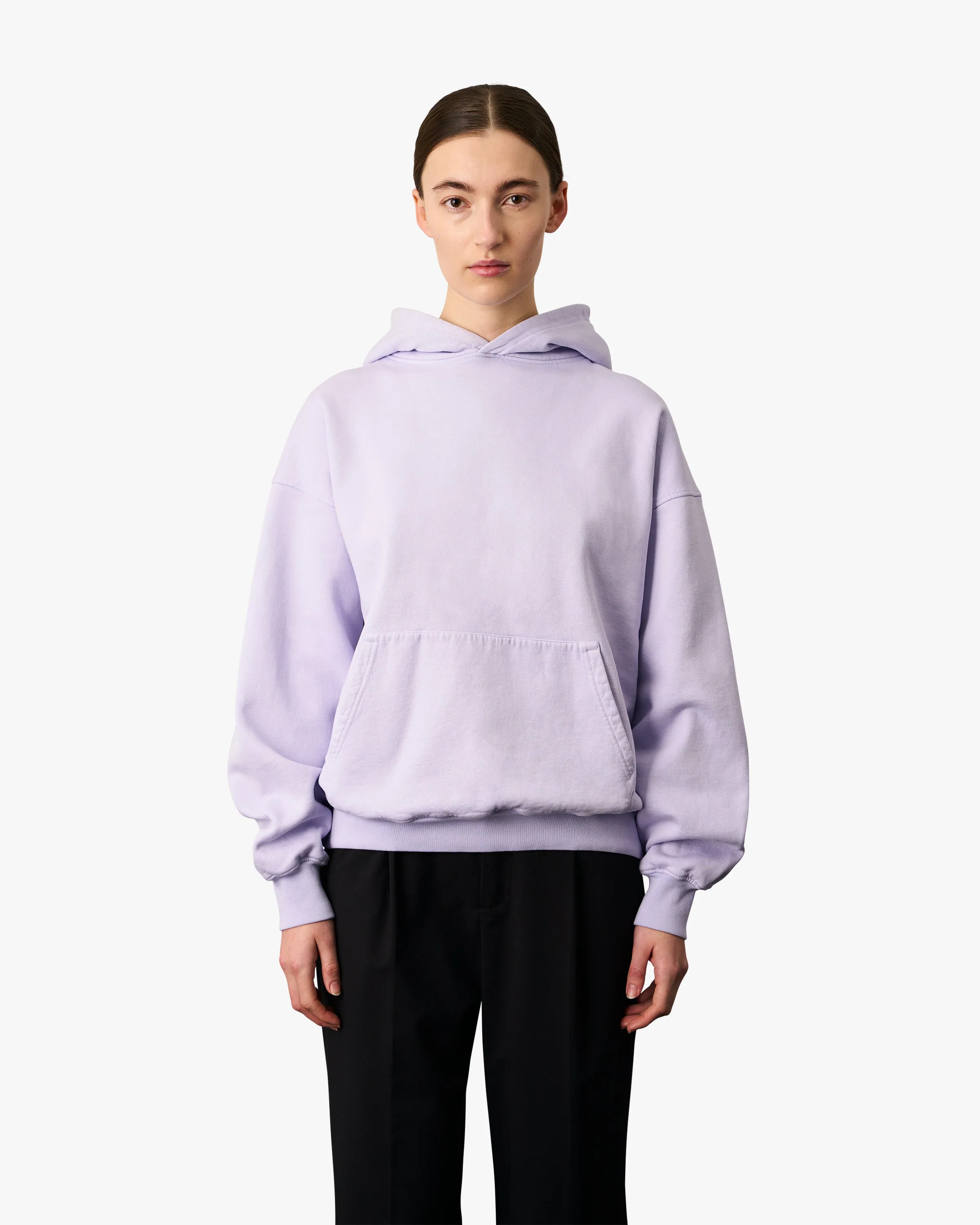 Organic Oversized Hood - Sapphire Blue