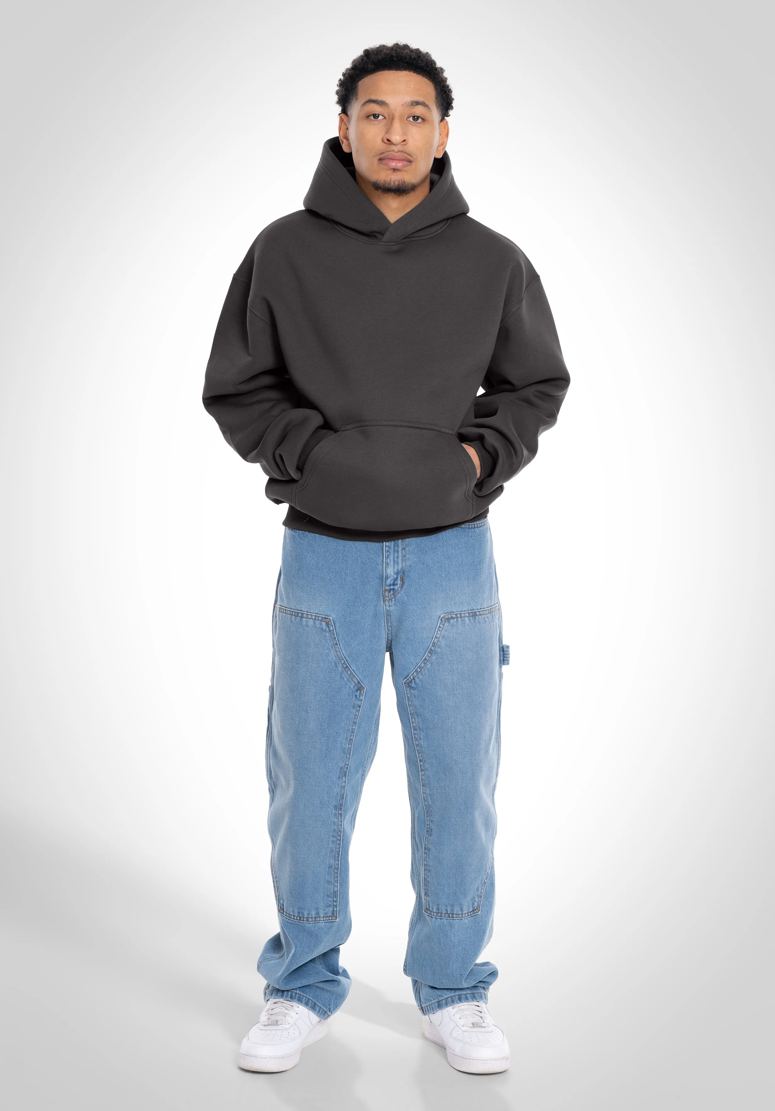 Oversize Hoodie - Slate Grey