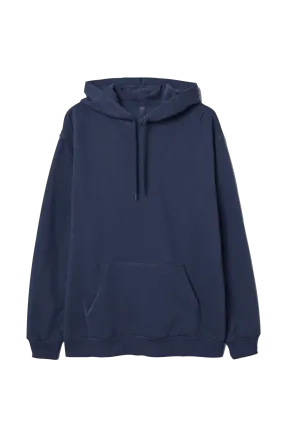 Plain Navy Blue Hoodie