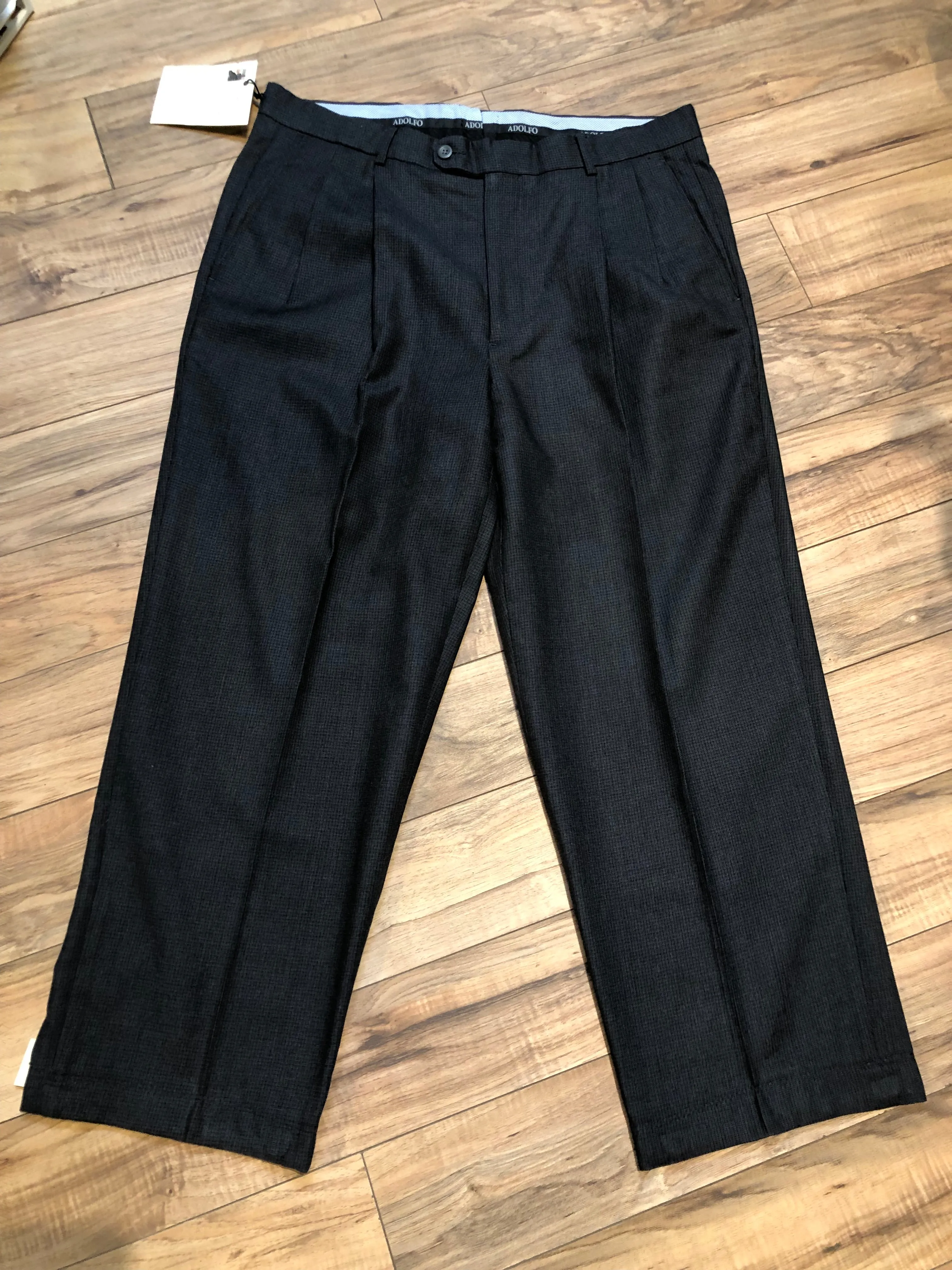 Vintage Adolfo Wool Pants, 35”x27” SOLD
