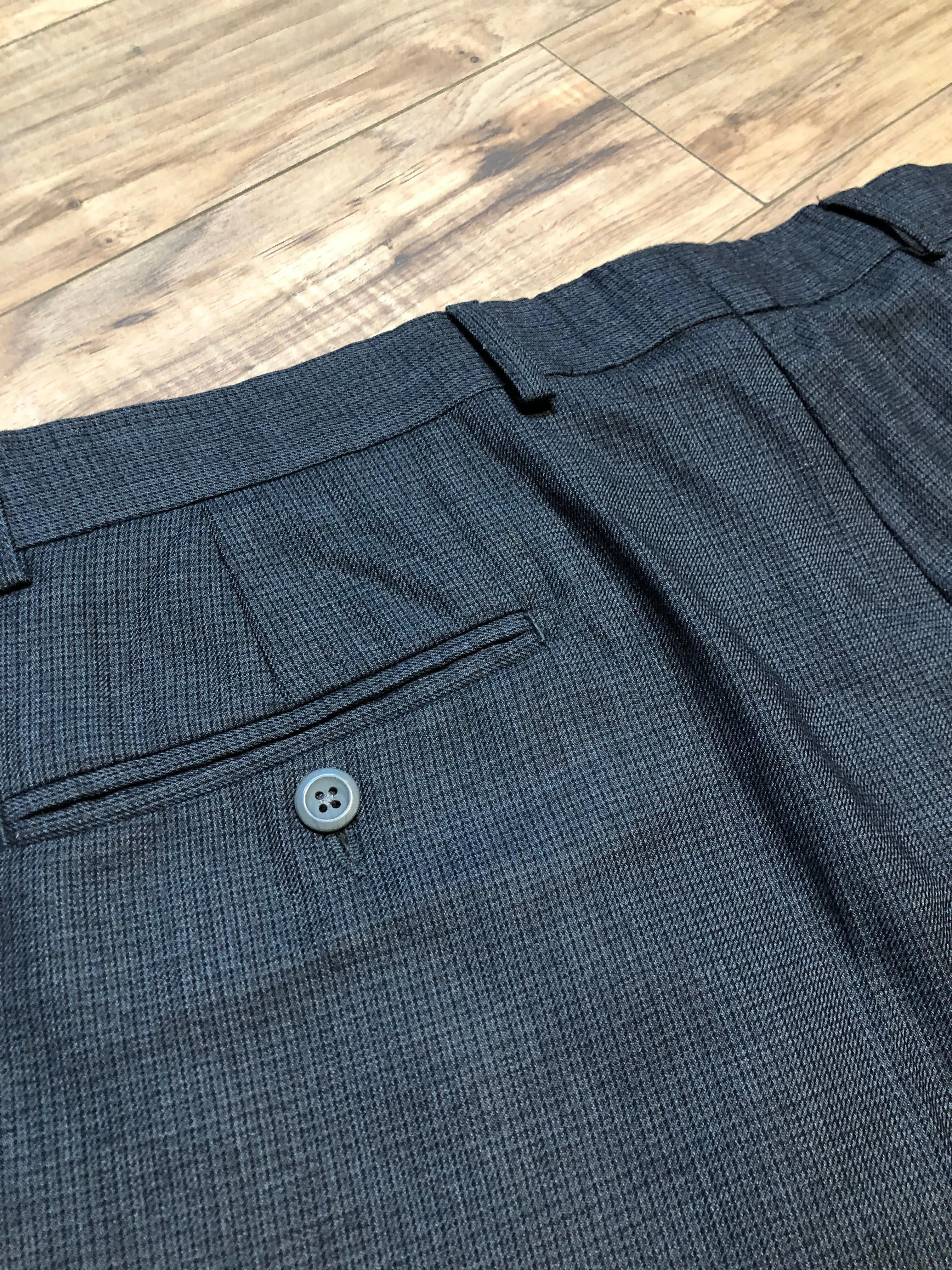 Vintage Adolfo Wool Pants, 35”x27” SOLD